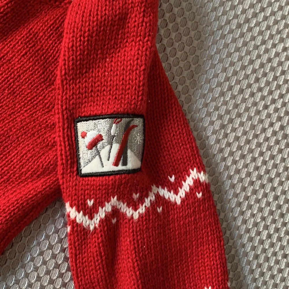 Nordstrom Baby winter jumper in red